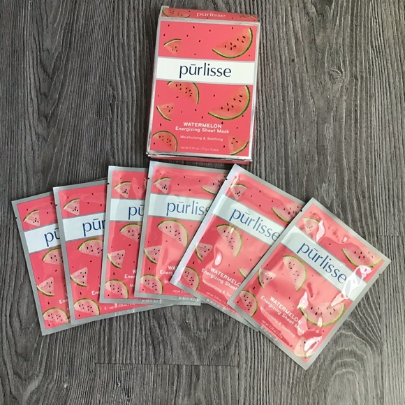 Purlisse Energizing Watermelon Sheet Masks - Picture 3 of 3